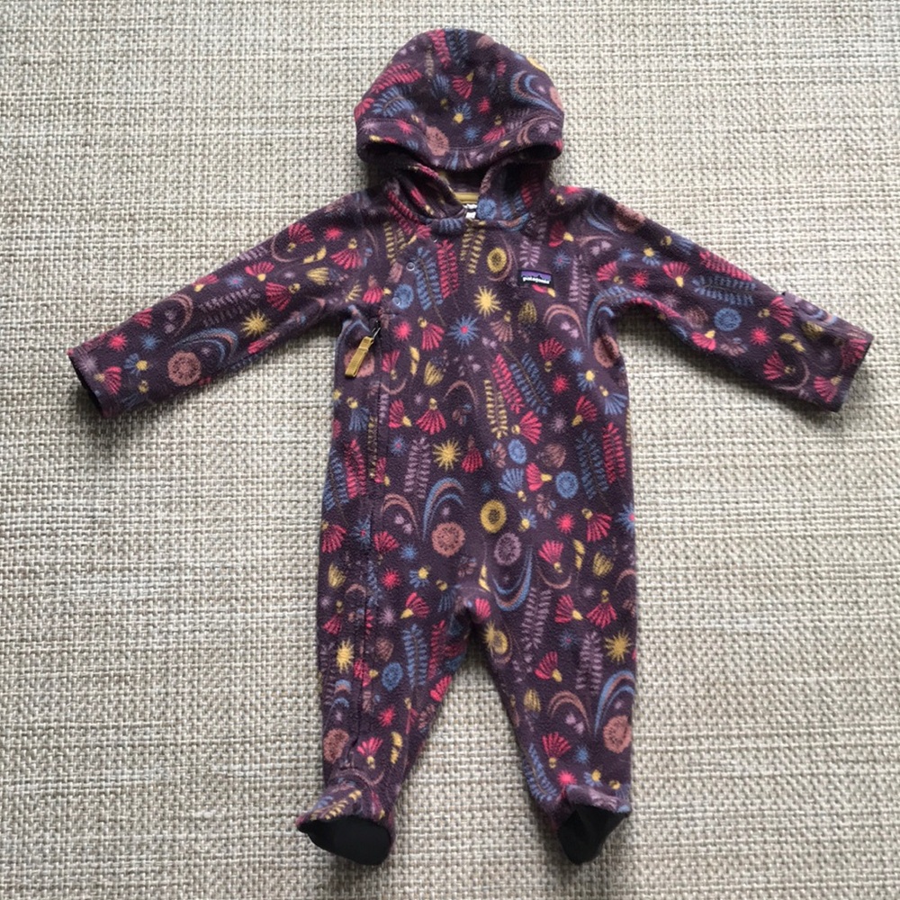 Patagonia Micro Fleece Bunting (size 3-6m)
